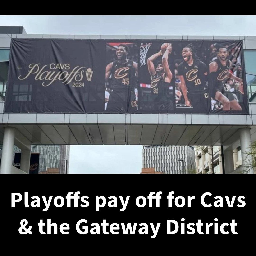 🏀 'Scoring big from downtown equals scoring big for downtown.' Let's go, @cavs! #LetEmKnow “We always view ourselves - specifically at @RMFieldHouse - as a catalyst for tourism & economic development.'–Chris Kaiser, SVP, CMO at Cleveland Cavaliers 🔗 crainscleveland.com/sports-recreat…