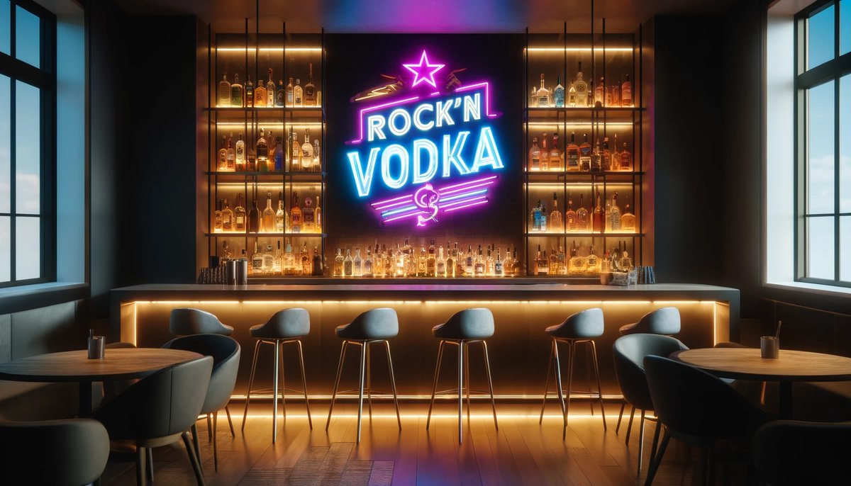 Light up the night 🌟 with ROCK'N Vodka! Where every sip turns up the volume. 🍸✨ 

#rocknvodka #cheerstotheweekend #barnights