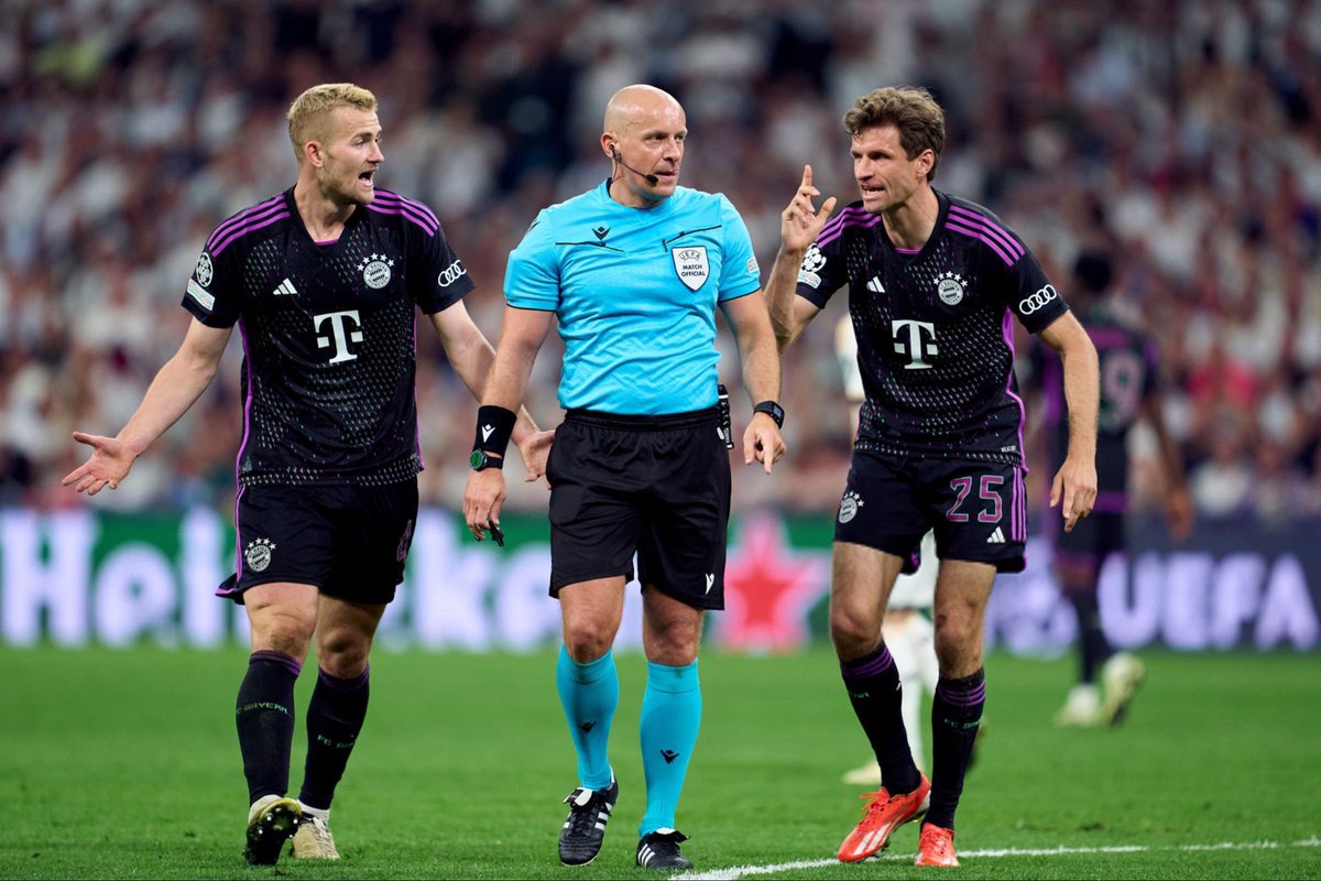 🚨🗣️ Thomas Muller: 'The referee's decision was strange. This happens often in Madrid, and it happened to me before with 2 Ronaldo offside goals. No one can explain this.' [@lnstantFoot]