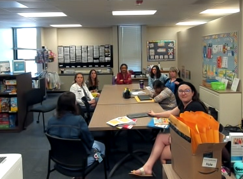 SD54ARC's tweet photo. @SD54ARC Make and Take is in Session with teachers @D54schools . Thanks Kayla Kwiatkowski @halewolves54 and Alexandra Williams @EaglesAldrin for leading out our literacy make and take! @BKaszewicz54 @lisagrant54 https://t.co/NKTMEAaJDy