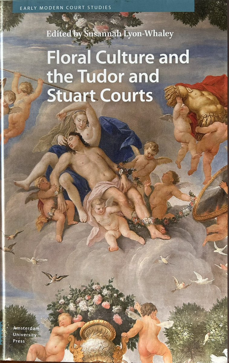 Look at this beauty that arrived today: Susannah Lyon-Whaley’s brilliant book on Floral Culture! I am delighted to be in such good company. My chapter is entitled, ‘Blooming Fertility: Henrietta Maria and the Power of Plants as Iconography and Physic’.