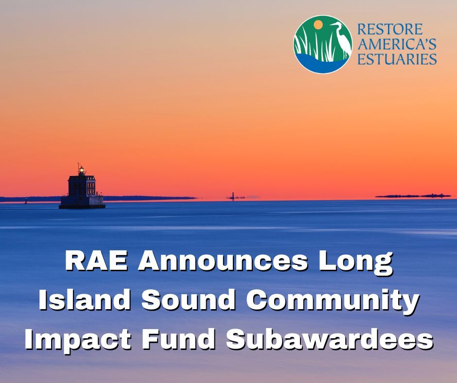 RAE is excited to announce 18 subawardees for the Long Island Sound Community Impact Fund funded by @EPAgov and in partnership with @lisoundstudy. Each project was selected based on their ability to address challenges facing  underserved communities on the Long Island Sound.