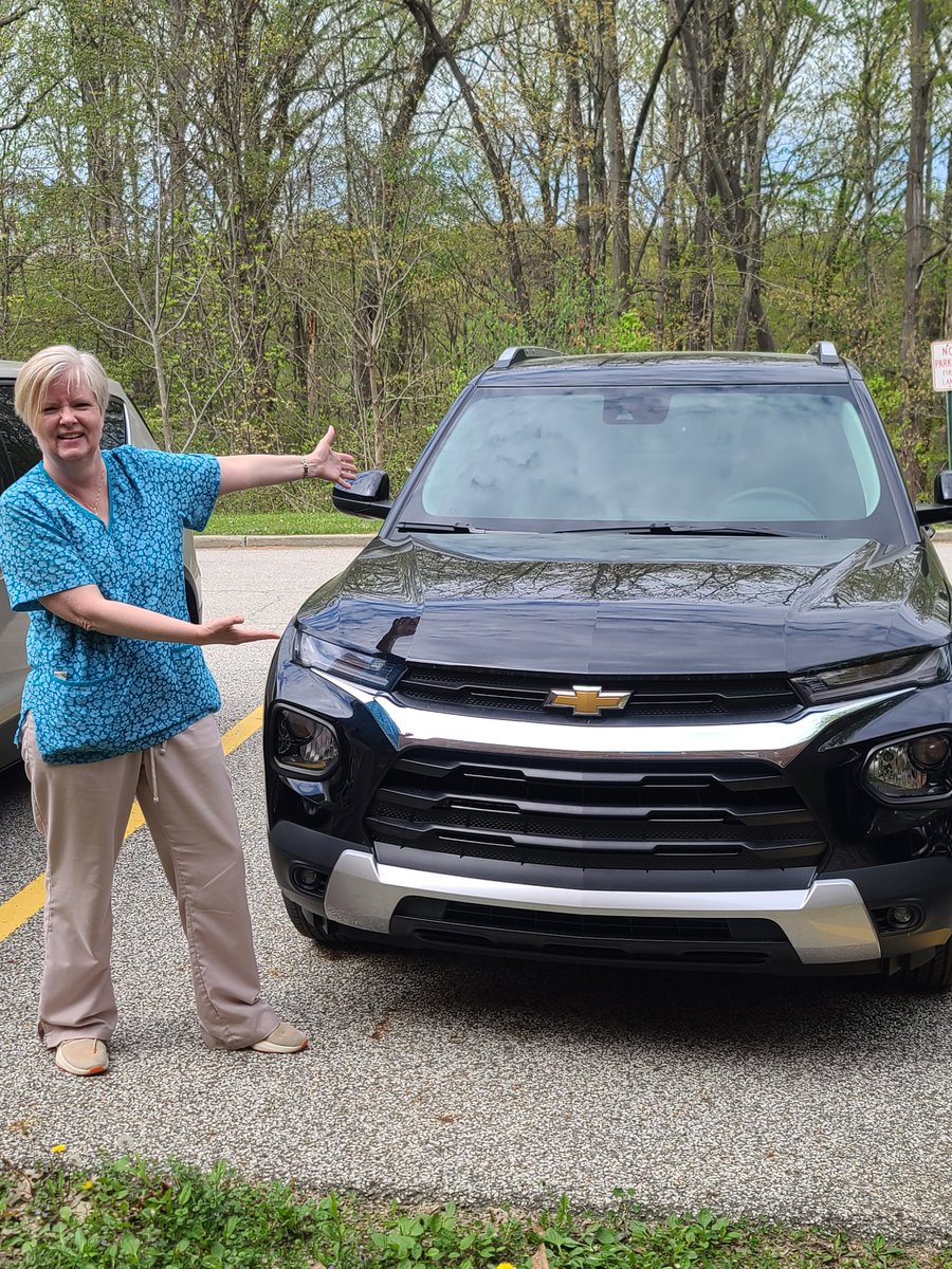 Congratulations to Kim DiRocco for winning this year's BBHHS Athletic Department Raffle of a 2023 Chevy Trailblazer!  Along with our congratulations to Kim,  we want to thank Ken Ganley Chevrolet and the Chevy Network Dealers for its donation, and thanks to all who participated!!