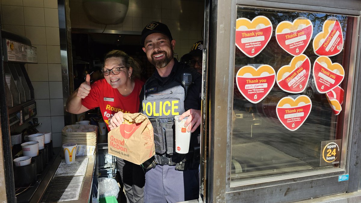 Yep, YOU got it! #McHappyDay is in full swing, so please stop into any @McDonalds to show your support. Proceeds are donated from all menu items. Be a #McHero and visit your local #McDonalds and support @RMHC. Have a great night. #WROPP ^es