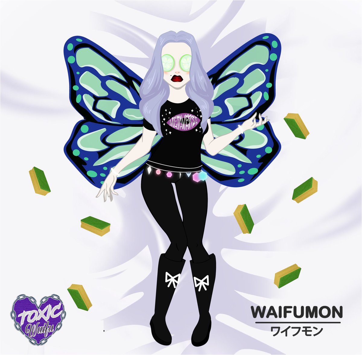 Day #1,168 EVERYONE is a winner! 🧚‍♀️🥳🎉
FREE NFT to ALL that post wallet # or $ETH or Metamask address below! This one for amazing @toxicwaifudcl ! @aaronleupp @decentraland #NFTGiveaway airdrop no Pokémon POAP Anime Waifu Bored JPG it a Waifumon! #FreeNFT