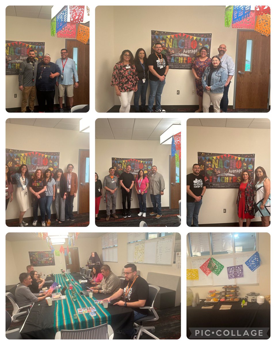 Celebrating our teachers with a Loteria game (Chuco style) limonada, pan dulce and nachos We APPRECIATE all of teachers! Let’s Go Foxes!!🦊 @DrTinajeroEPISD @Montoya_Daniel1 @fdg_DrTinajero @Al_Garcia_EPISD @TinajeroSports #itstartswithus