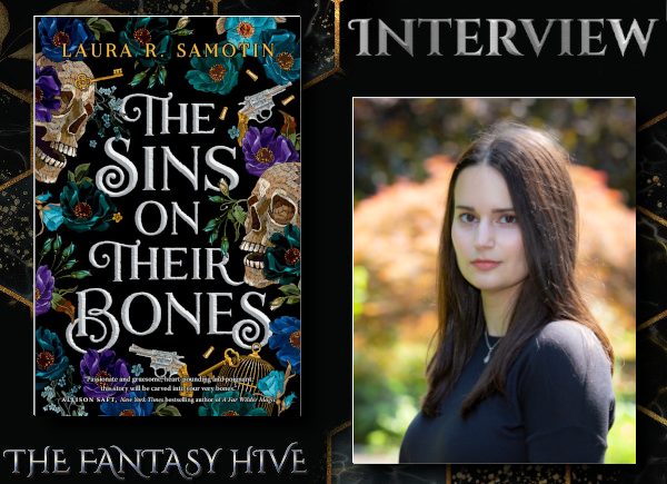 To celebrate her publication, @LauraRSamotin joins us in an interview about her dark queer-normative romantasy THE SINS ON THEIR BONES 'I was fascinated by trying to imagine what my ancestors’ lives would have been like' More: tinyurl.com/bdcnubc3 @penguinrandom @blrobins2
