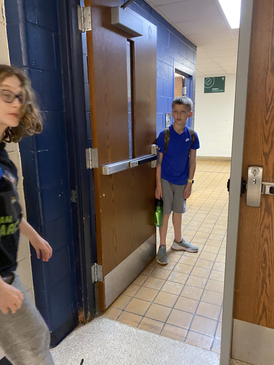 Culture is the accumulation of a million small things. Look for the good. Middle school students surprise me every day with the small kindness for others that show up unprompted like this one holding the door for his classmates to exit the lunchroom. #gogulllake #glcsMS