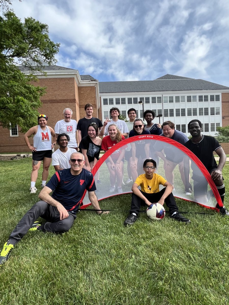 ⁦@UmdTLPL⁩ ⁦@UMDCollegeofEd⁩ ⁦@UofMaryland⁩ ⁦@UMDRightNow⁩ another awesome soccer day with EdTerps!!!! Sooo much fun!!