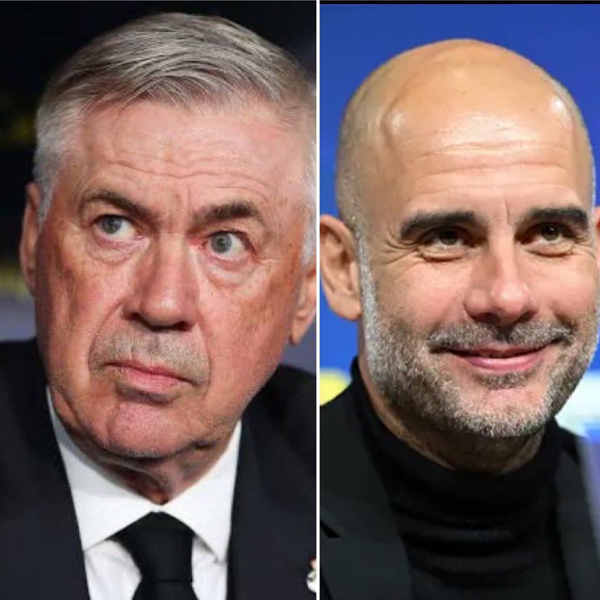Your team is struggling in relegation zone and you must sign a coach between; Carlos Ancelotti Pep Guardiola Which coach would you sign to rescue your team?👀🤔