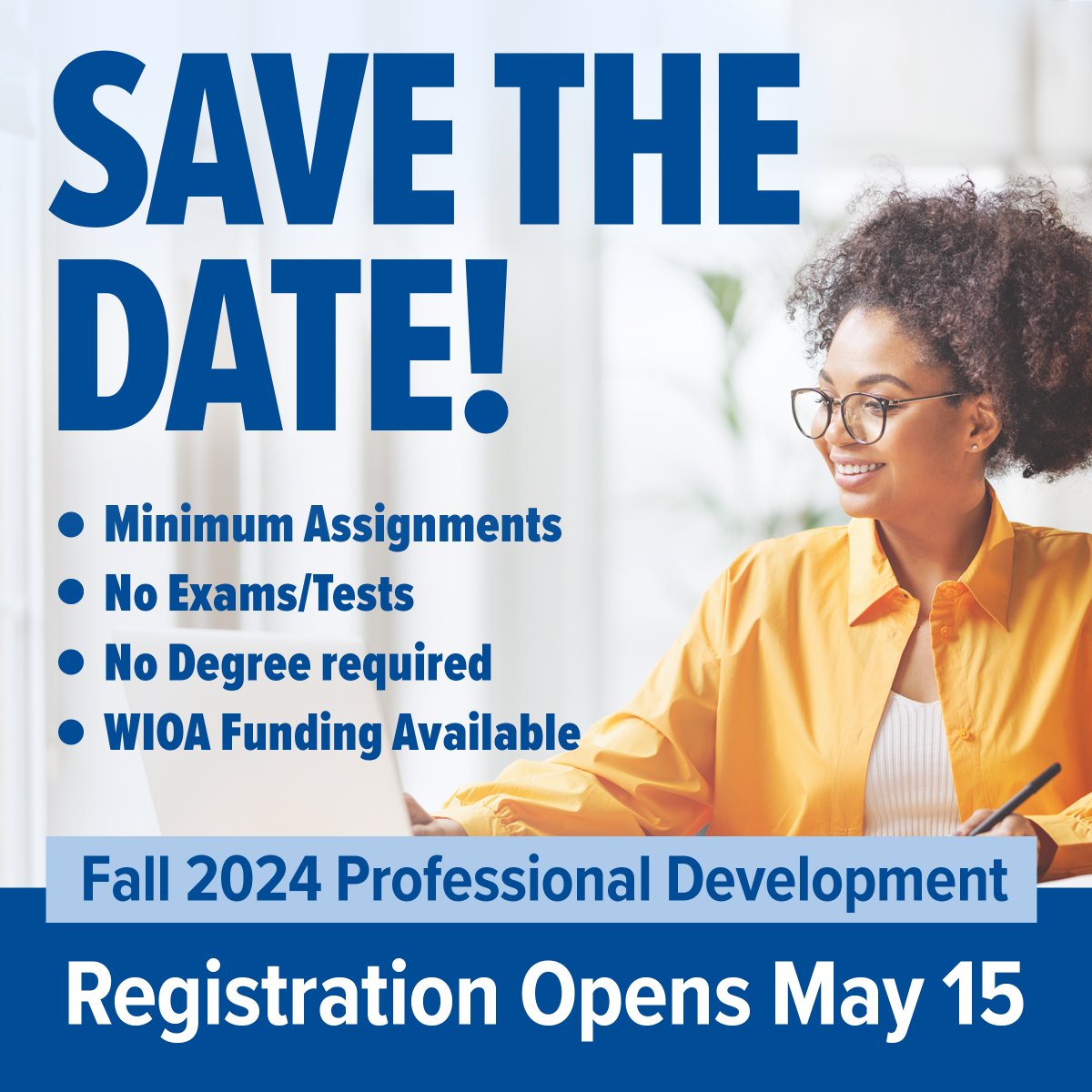 SSUExEd's tweet image. Looking to advance your career or give your resume a boost? 📈
Registration for the Fall 2024 Certificate Programs opens Wednesday, May 15. No admission to SSU required.
To get a glimpse of the programs, visit: seie.sonoma.edu/programs