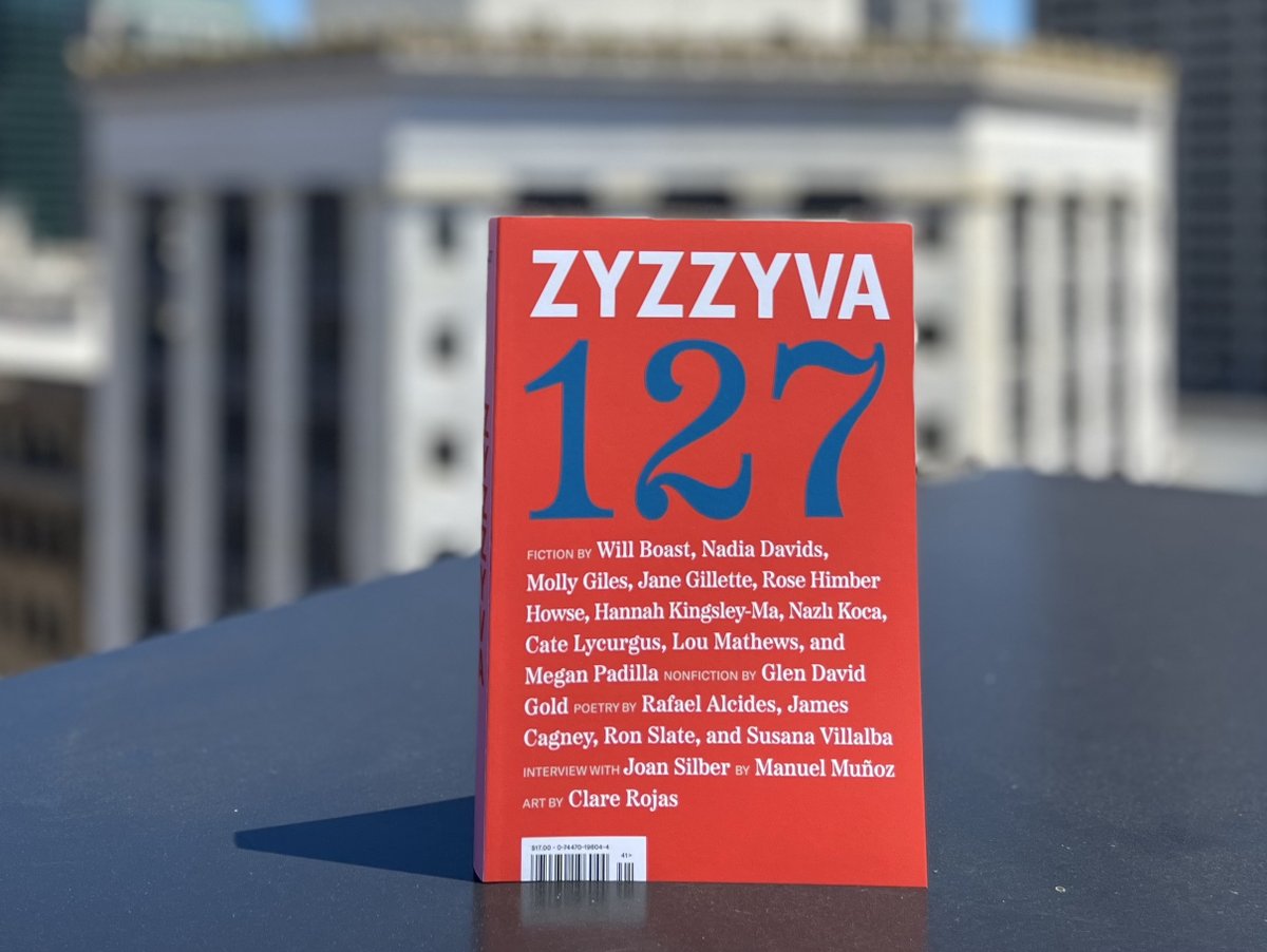 We hope to see you at @CityLightsBooks on May 14 for a celebration of our Issue 127—enticingly redesigned by @24hourmoons. @ovillalon will emcee; with us will be poet James Cagney & fiction writers @rosehimber and @hannah_kma. Admission is free. Join us! citylights.com/events/zyzzyva…