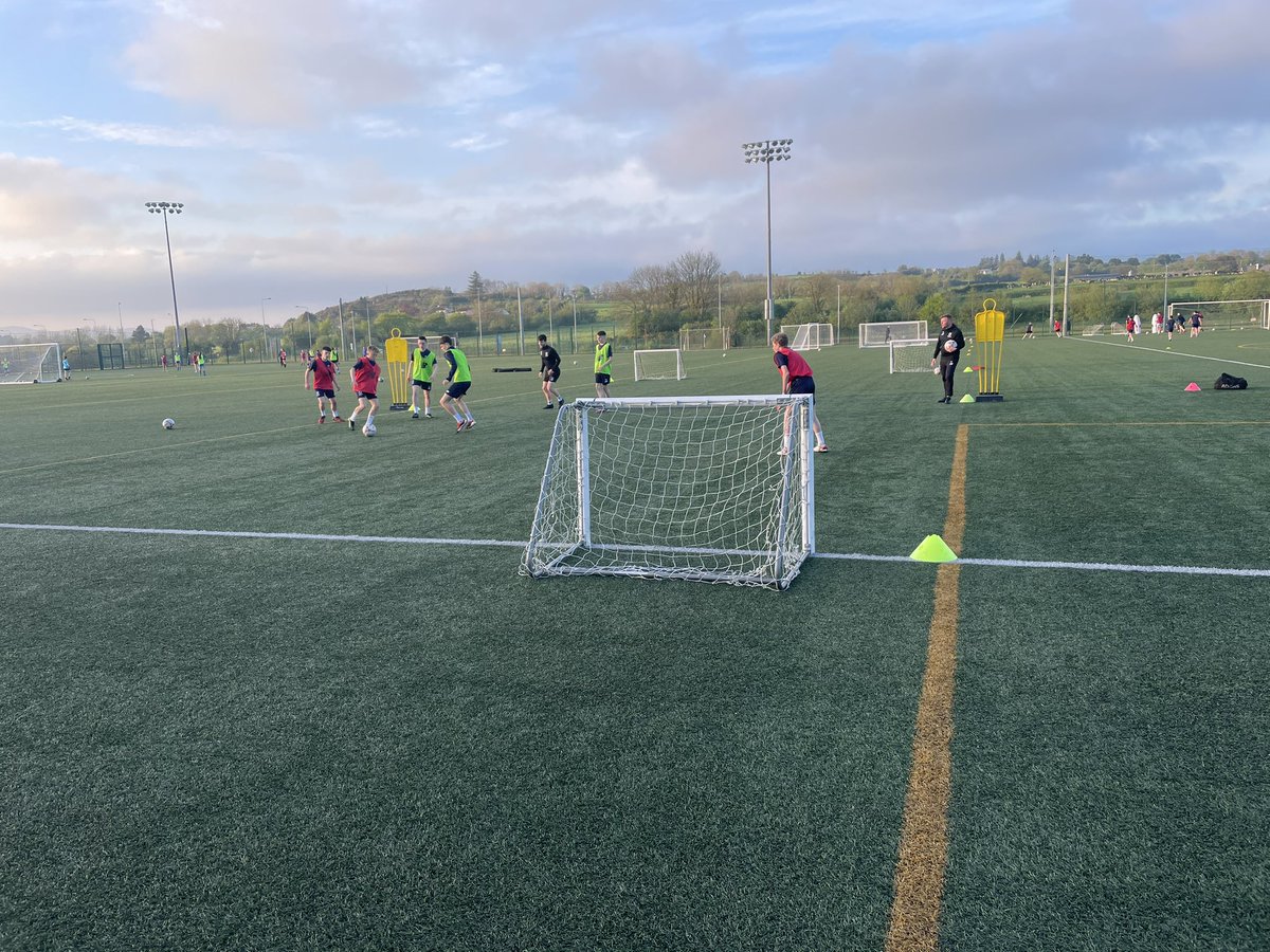 Another good night with @AcademyWFC Our 4 boys teams in for pitch, video & gym sessions. Enjoying working hard to progress this academy in the best facility in Ireland @ArenaSETU