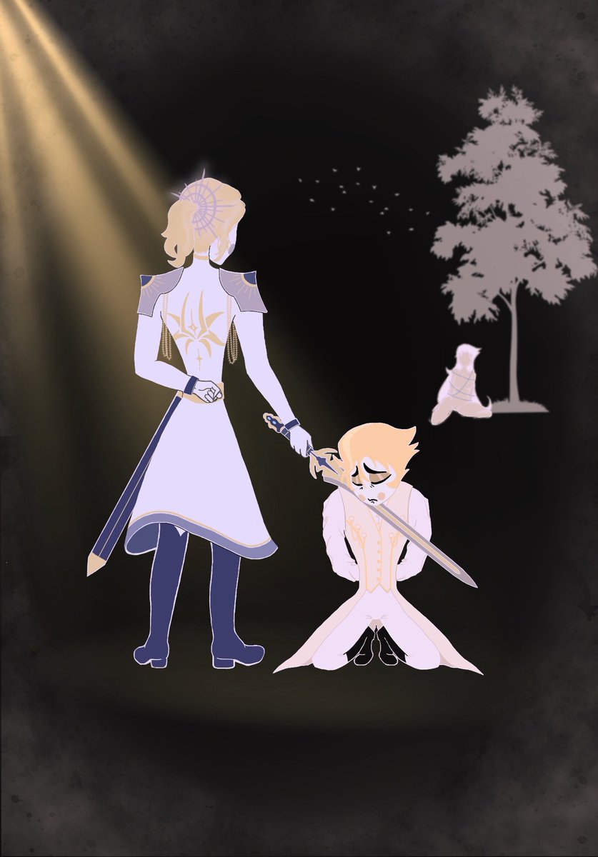 Behold! I really did it! The pain arrived 💔 

Gosh, my first published fic in... forever! I hope you have tissues and your comfort beverage at hand, it's going to hurt a little bit 🥲

#HazbinHotelLucifer
#HazbinHotelMichael #FalloftheMorningstar

archiveofourown.org/works/55778290