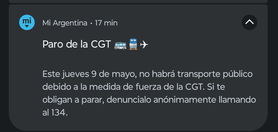 Ya saben... Mensaje de Mi Argentina Estaría bueno saber que hacemos si nos despiden sin causa y todo eso también eh