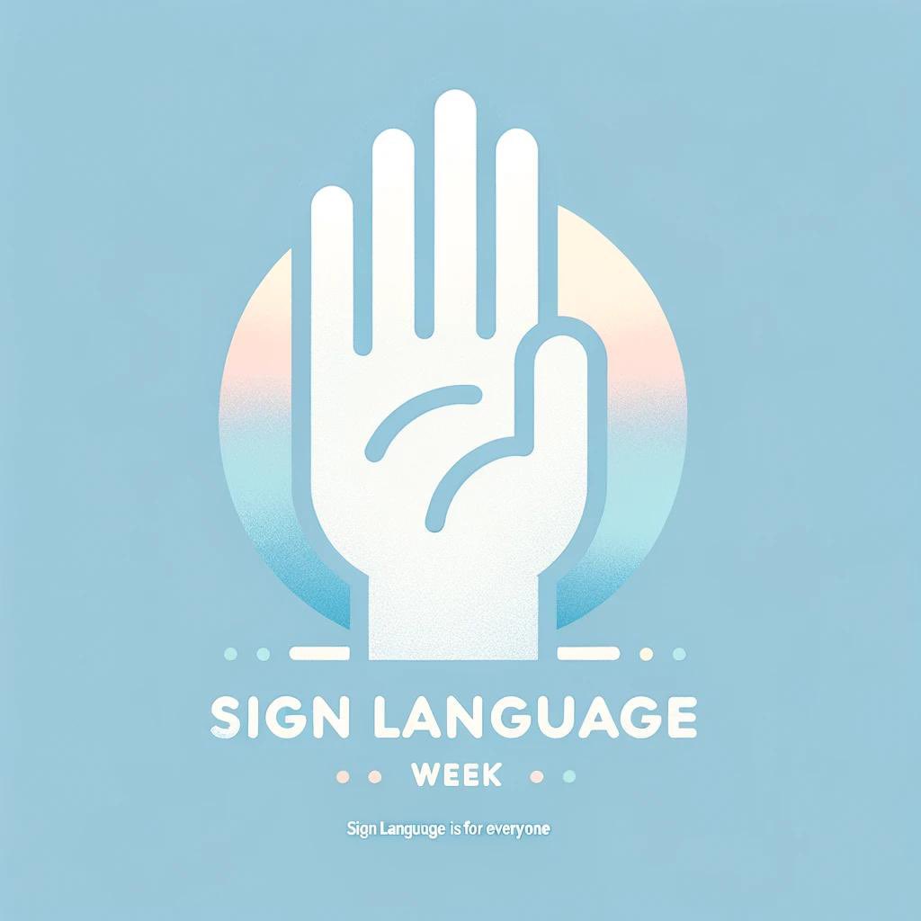 👋 It's Sign Language Week! Did you know there are over 3️⃣0️⃣0️⃣different sign languages worldwide? Let's embrace this beautiful diversity in communication! Share the sign for 'Hello' in your language! 🌍🤟 #SignLanguageWeek #DiversityInCommunication