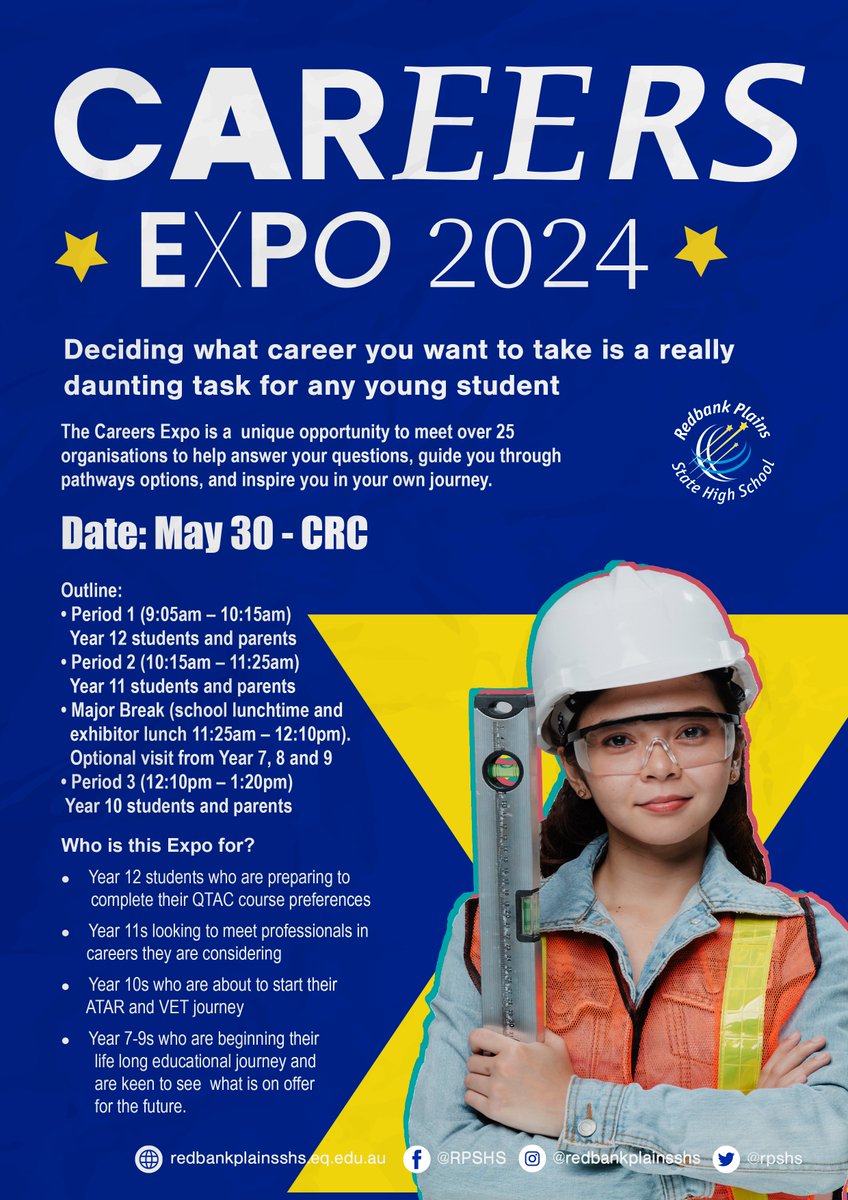 Exciting news! Career Expo 2024 is here on May 30th! 📅 Don't miss this chance to explore endless career possibilities and get valuable insights to make informed choices. Let's navigate the future together! #CareerExpo2024 #FutureReady #CareerDevelopment