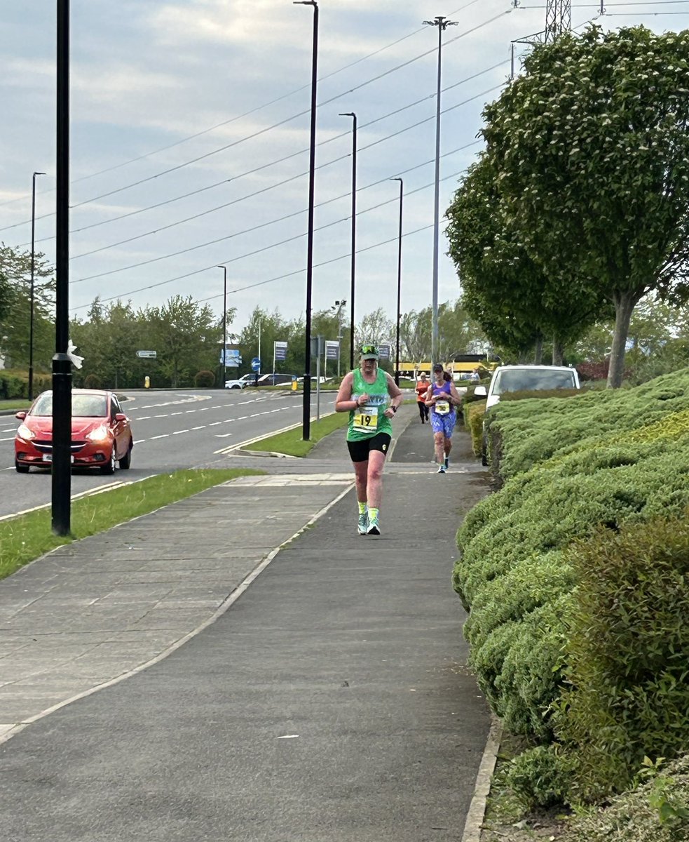 How to recover from a half marathon? Club relays apparently 😂💚🏃🏻‍♀️