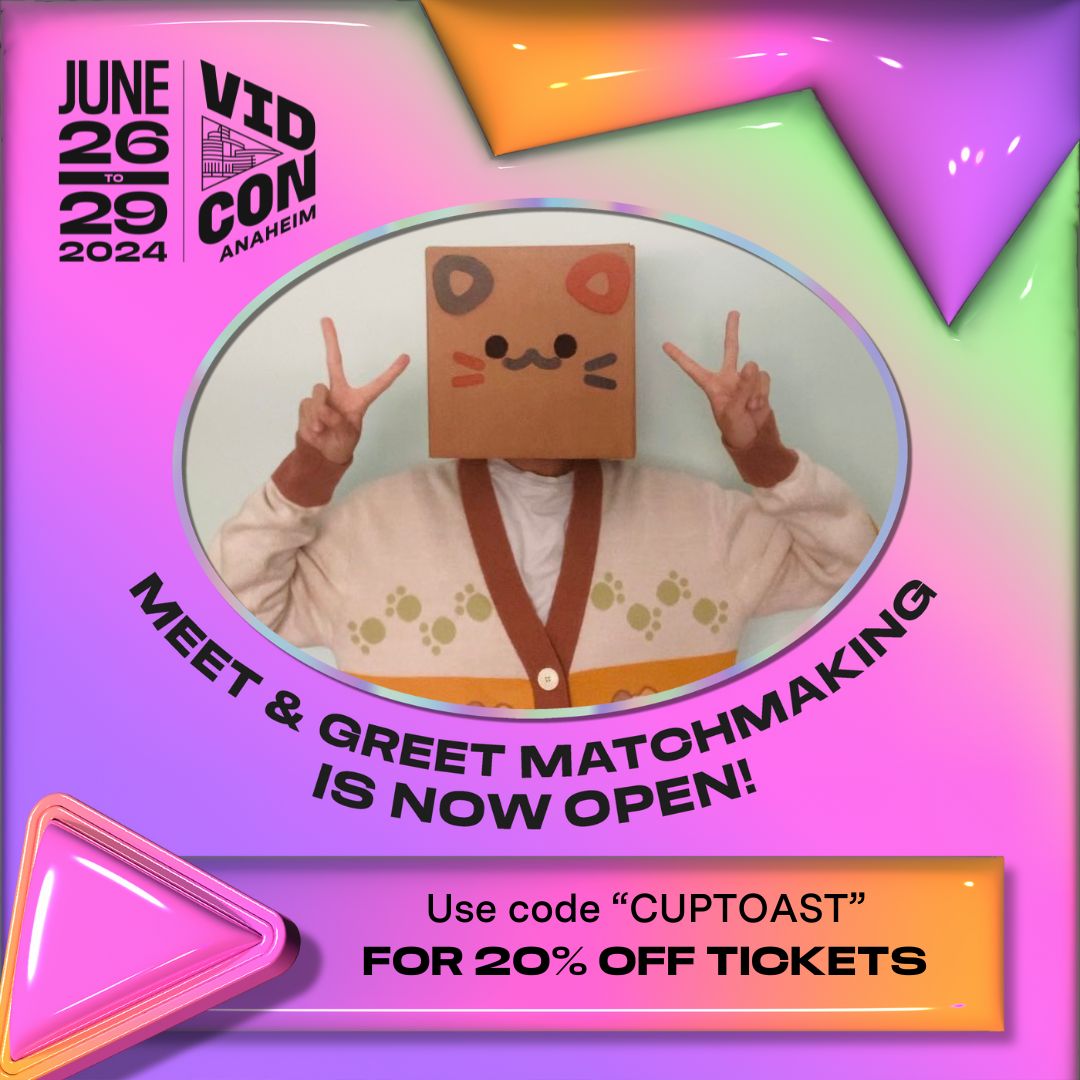haii everyone! im going to be doing a meet and greet @VidCon anaheim ! the only way to meet me is to enter the meet and greet match making before it closes on wensday may 22nd at 5pm PST! use my code to get tickets to vidcon! hope to see u all there! vidcon.com/anaheim/faq/4-…