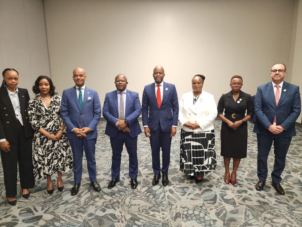 Wamkele Mene (@menewamkele) on Twitter photo On the sidelines of the US-Africa Business summit, I met with the Minister of Trade of the Kingdom of Eswatini, Hon. Manqoba Bheki Khumalo, to discuss the state of play of the #AfCFTA implementation in the country and engage on the preparations around  upcoming stakeholderโฆ1/2 On the sidelines of the US-Africa Business summit, I met with the Minister of Trade of the Kingdom of Eswatini, Hon. Manqoba Bheki Khumalo, to discuss the state of play of the #AfCFTA implementation in the country and engage on the preparations around  upcoming stakeholderโฆ1/2