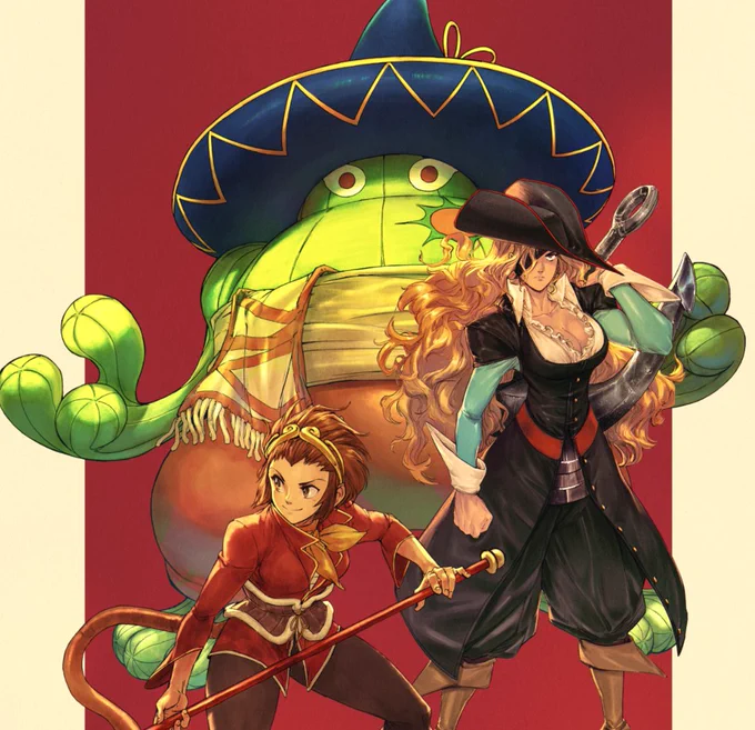 I'll raise you - here's the whole crew (will be a print at Combobreaker) (wip)