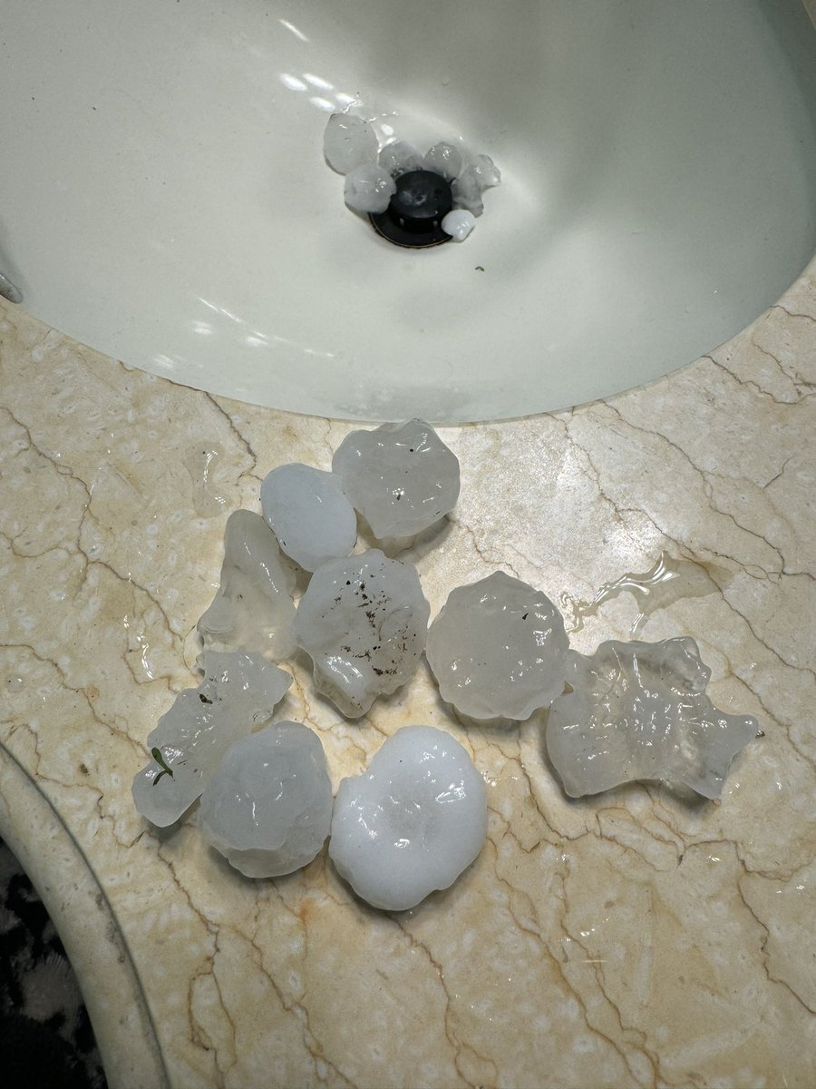linewayl's tweet photo. @NC5_BreeSmith here’s just a small portion of the hail we got in Hohenwald https://t.co/MWeKRGOcpg