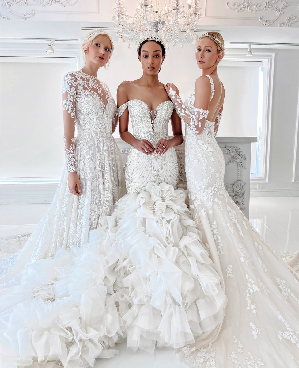 WinnieCouture's tweet photo. What bridal dreams are made of 🤍 @winniecouture Diamond and Blush Label collection. Available at our flagship stores and stockists nationwide. Visit https://t.co/DjutyfNEnP to view collection and book an appointment. 
#iDoinWinnie #bridaldreamland #WinnieCouture https://t.co/Ny4yDDU6wu