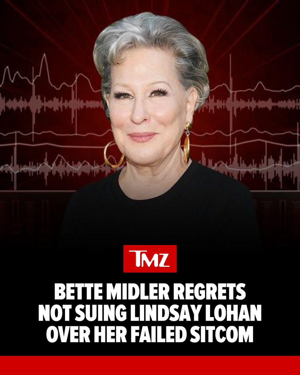 Bette Midler is still upset with Lindsay Lohan for bailing on their 2000s sitcom 'Bette' ... and apparently feels like she should've taken her to court for jumping ship. Listen here 👉 tmz.me/vADkChw
