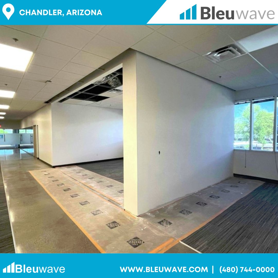 BleuwaveGC's tweet image. 📸 Sharing some of the #tenantimprovements for one of the high-tech companies in Chandler, AZ.

William Carpenter, CPC, LEED AP
Mike Royder

#semiconductor
#techcompanies