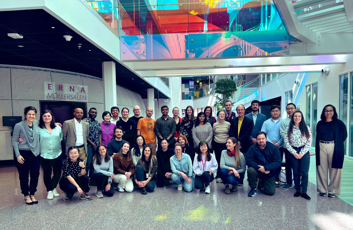 Very special and intense 3-day short course on advance models for repeated measures in aging @karolinskainst with local attendees including KI student & scientists, researchers from Belgium, Spain & Italy, as well as from Africa, Latin America, & Central America.