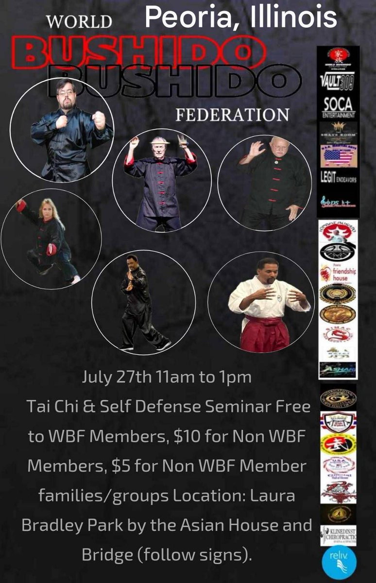 #worldbushidofederation #WBF #fbpost2024 #peoria #taichi #kungfu #qigong #fitness #kungfu #usa #international #worldwide #educationmatters #gungfu #chikung #bushido #studymotivation #health #fitness #peoriaillinois #peoriail #familyevent #familyevents #events2024 #events #viral