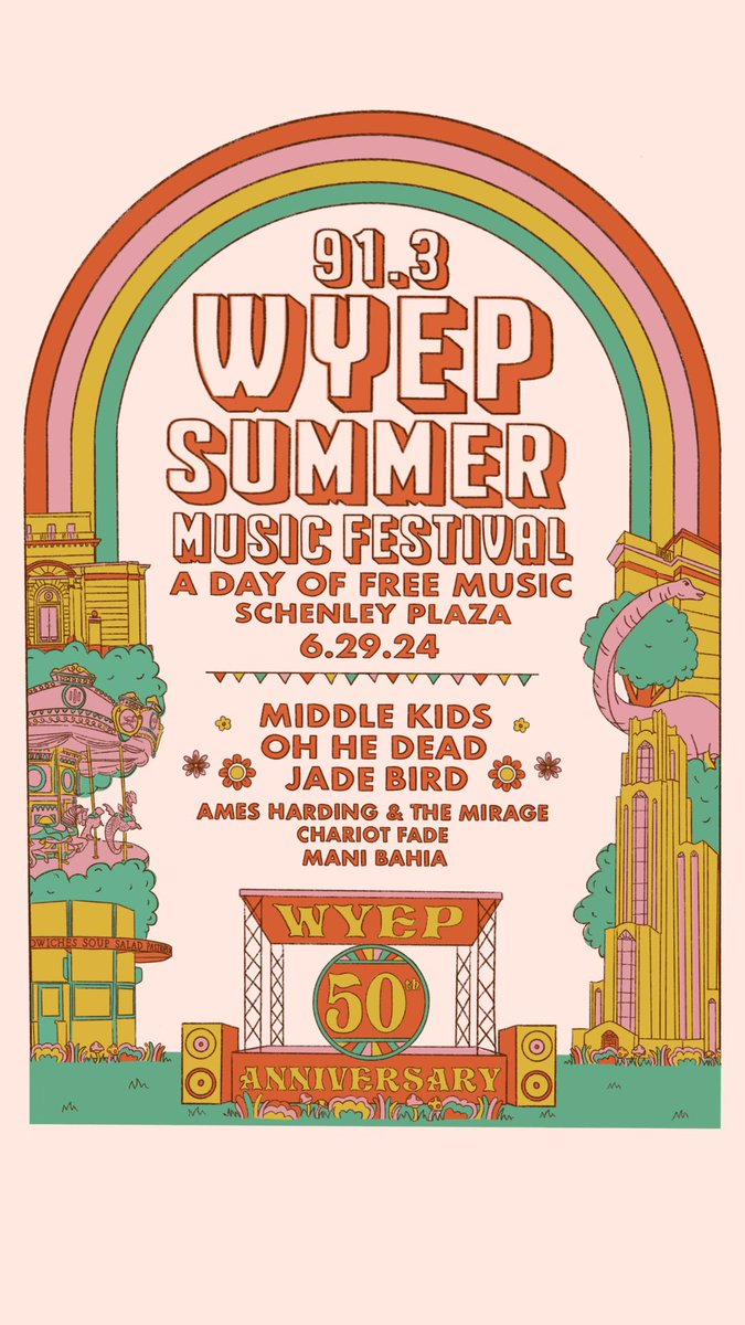 Playing @WYEP festival this summer! ✨