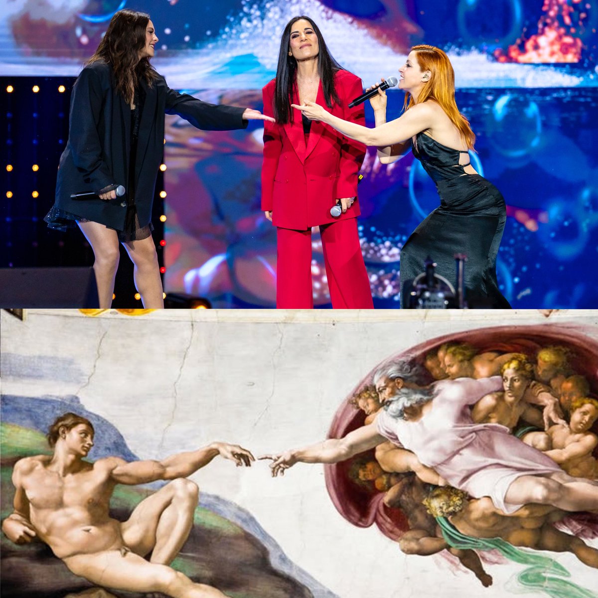 francescacheeks's tweet photo. Percepiteci così:

@paolaturci @noemiofficial  
#UnaNessunaCentomila https://t.co/TBsfNAiNPg