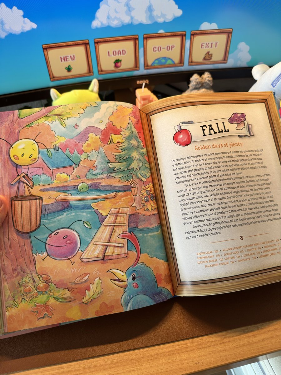 psst… 🤫 the stardew valley cookbook is releasing may 14th!! 🫶🏻
