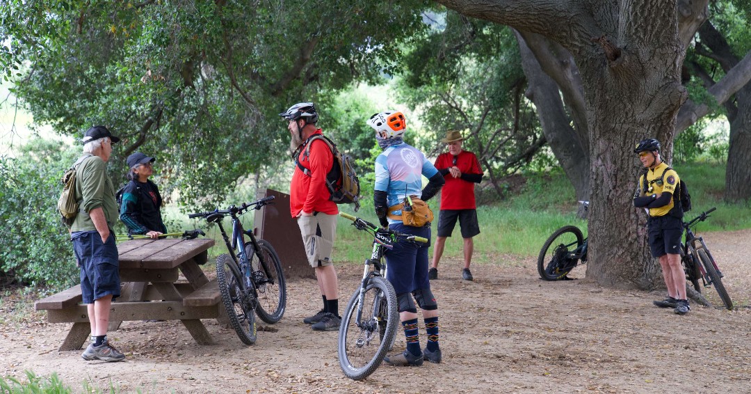 SAMOFund is a proud sponsor and partner of our very own #MountainBike Unit The MBU undergoes extensive training to assist #NPS, #CaliforniaStateParks, and #MRCA by promoting awareness and responsible trail use Photo: NPS/Lei De Vera #NationalBikeMonth #SantaMonicaMountains