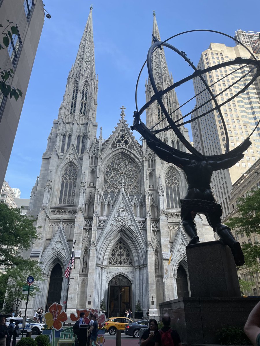 Just as you think you are ready to write off NYC, you walk out of meeting at Rockefeller Center and in front of you is the magnificence of St. Patrick’s Cathedral