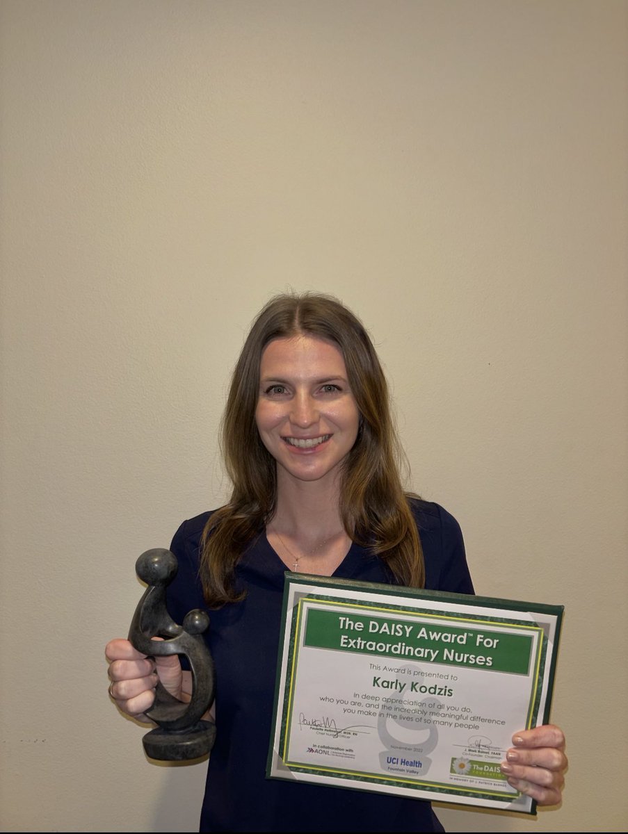 FVRMC's tweet photo. Join us in celebrating extraordinary nurses Karly Kodzis and Porshay Williams, honored with The DAISY Award!  Their dedication to providing exceptional care in the Intensive Care Unit and Labor and Delivery is an inspiration to us all. https://t.co/Yv5ahSg6fl