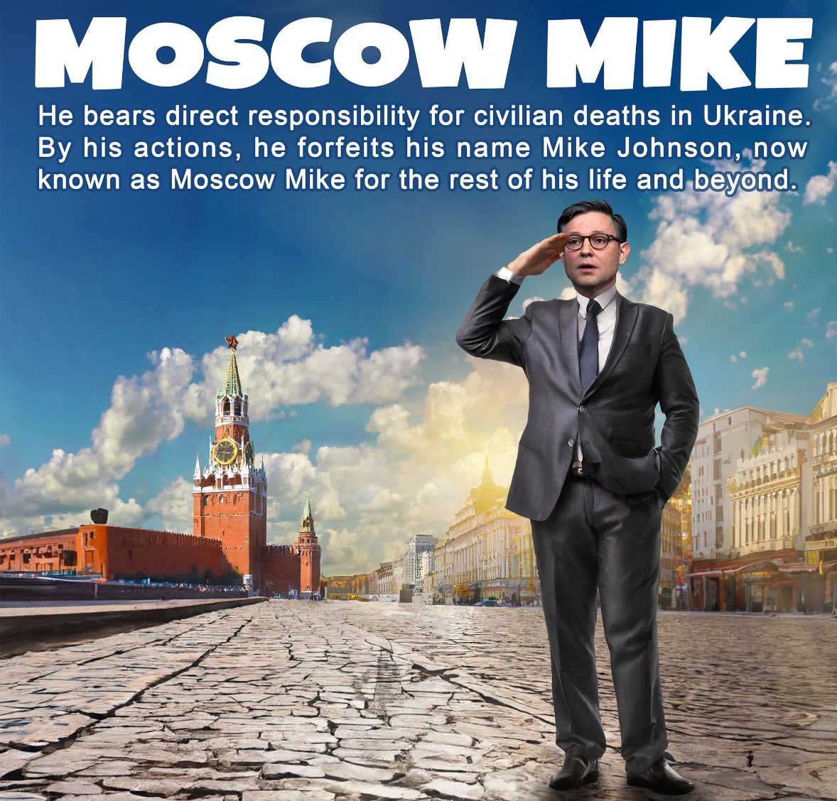#MoscowMike is not the Speaker that I want, but consider the other options: #YellingGymJordan, Gaetz, #3Toes, Biggs, Gosar? Even Scalise would of let the gov shut down instead of passing a gov funding bill. None of these #SeditiousGOP would be better than #MosesMike