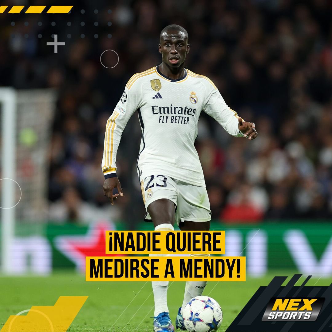 ¡Mendy es de temer! El jugador lateral francés 🇫🇷 tiene números excelentes 🔝 en duelos defensivos ganados 🔥y los rivales prefieren atacar a Carvajal por el otro costado. 👀

¡Le tienen miedo a Mendy! 🫢😂

#Nexsports #Mendy #Carvajal #Nexpanama