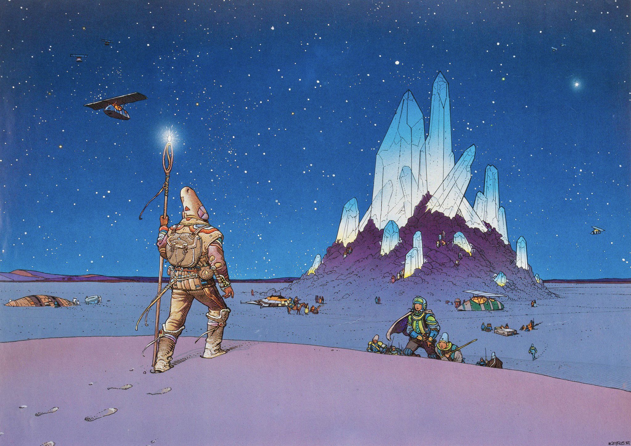 Moebius メビウス Jean Giraud Les humanoids … Moebius