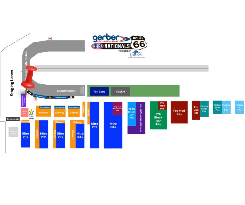 Don Schumacher touched the lives of many in the racing community. Join us at the #Route66Nats as we honor his memory and celebrate his extraordinary life. 🙏

🗓️: Friday, May 17th 
⏰: 11:30AM ET 
📍: Swipe Right for Map ⏩

<a href="/NHRA/">NHRA</a> | <a href="/Route66Raceway/">Route66Raceway</a>