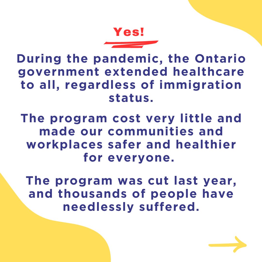HealthForAllNow's tweet image. Let&apos;s address the elephant in the room. Are we asking for too much? Nope. We are asking for what is fair and possible: equal access to healthcare for all! It has been done before by @fordnation @SylviaJonesMPP and they can do it again! #Healthcare4All #StatusForAll