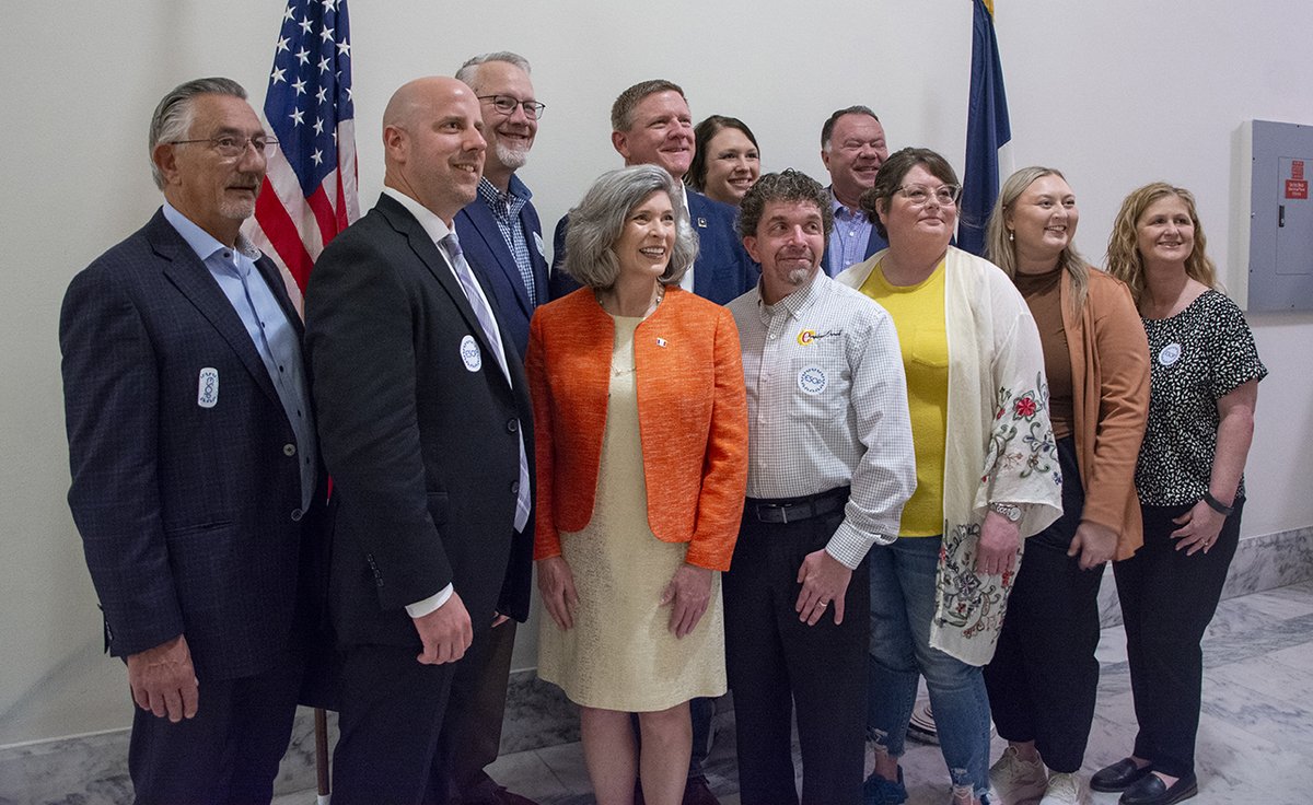 Thank you, @SenJoniErnst for taking time to meet with the @ESOPAssociation's employee owner delegation, and for your support of #ESOPs! #TEANational24