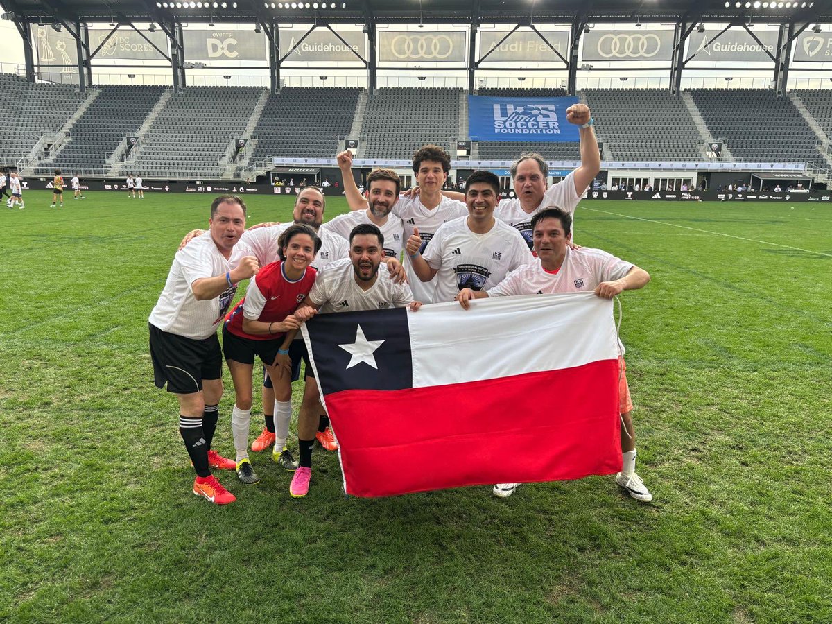 Chile campeón de la Copa Embajadas en Washington! Felicitaciones al gran equipo!