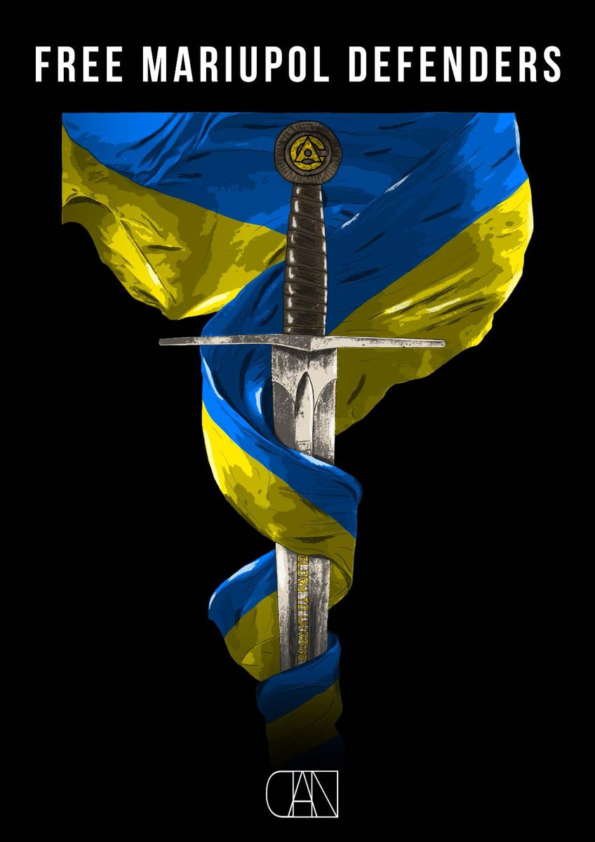 #FreeUkrainianDefenders
#StandWithUkraine 
#MariupolIsUkraine 💙💛🙏