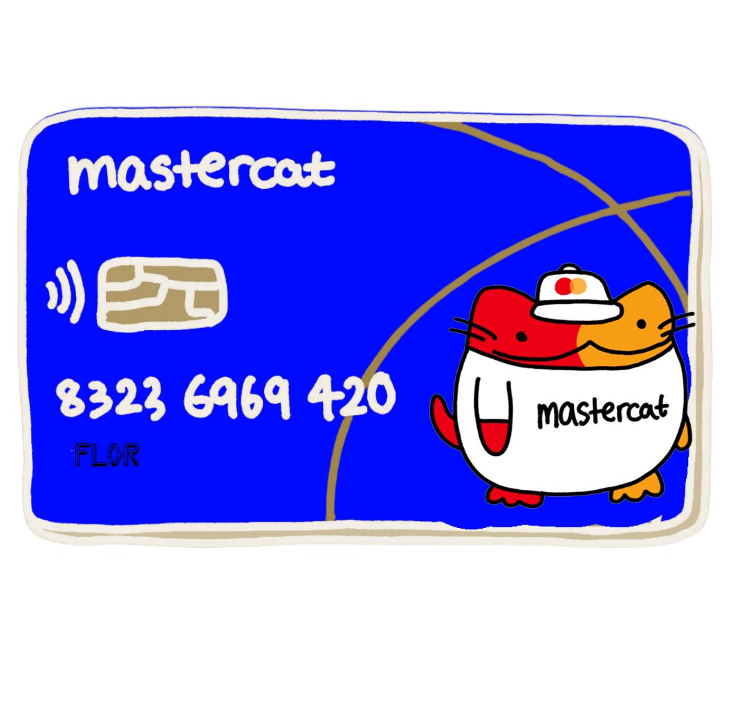 @FloroCarreras So can one card, and that's the $MASTERCAT card. Personalized and accepted anywhere on SOL. @MasterCatOnSOL