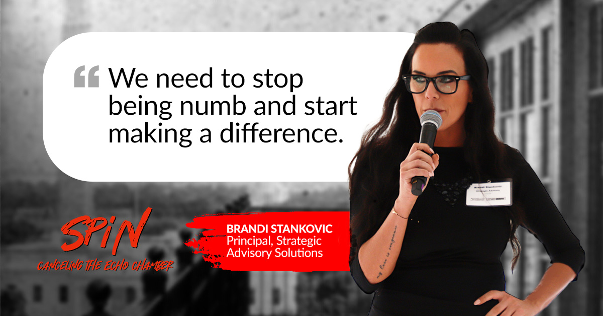 Think about the fact that we're in a time where what someone says or thinks is being accepted as a way of life - even if it's not reality.  How can you break the echo chamber? How can you make a difference?  Watch here: bit.ly/3T8RVcT