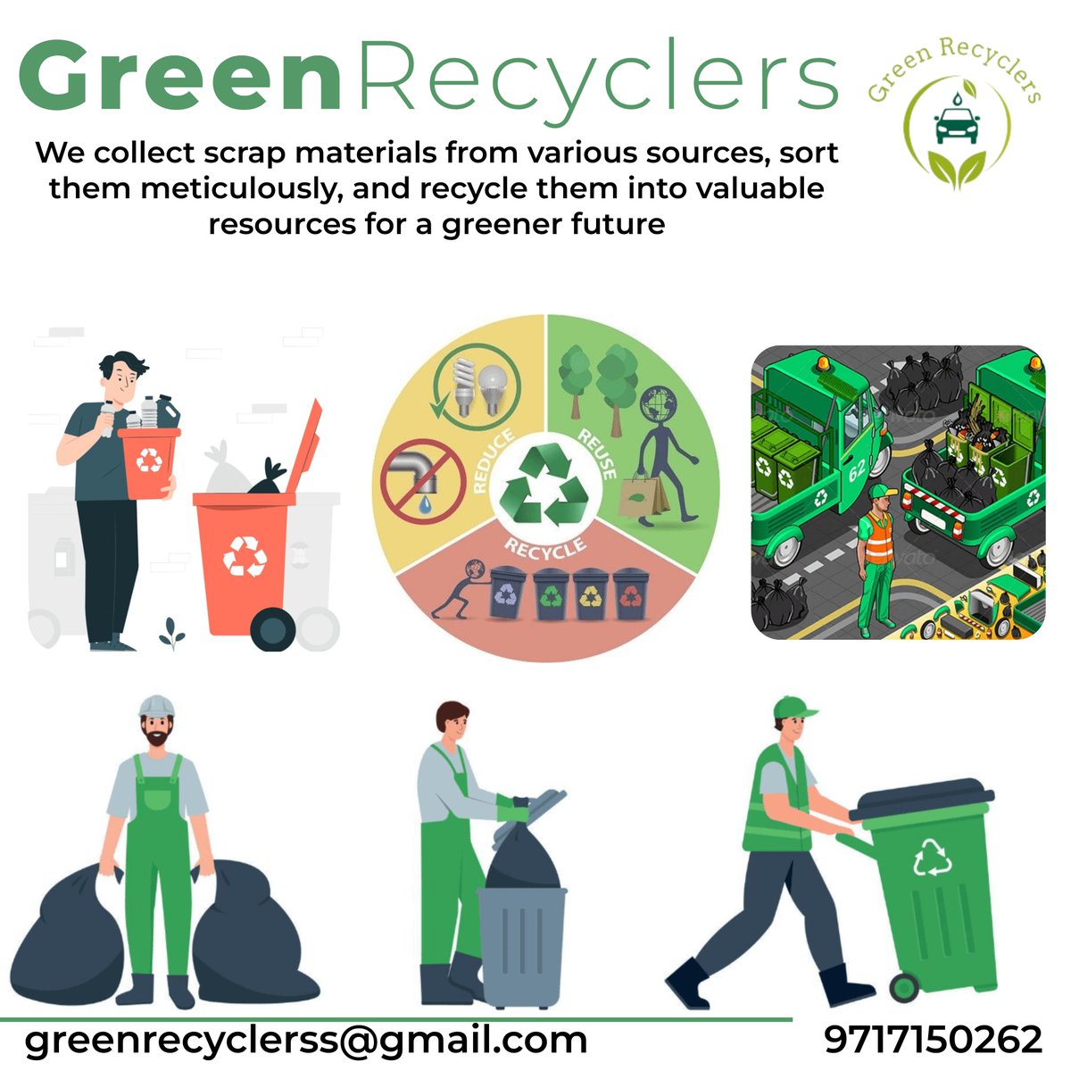 Top-notch and dependable Waste Management Service

#DelhiScrap #DelhiRecycling #ScrapInDelhi #EcoFriendlyDelhi #ReduceReuseRecycle #GreenDelhi #SustainableLiving #ZeroWasteDelhi #RecycleForDelhi #CleanDelhiCampaign #ScrapLife #ScrapMetal #Recycle #Reuse #ReduceWaste #ecofriendly