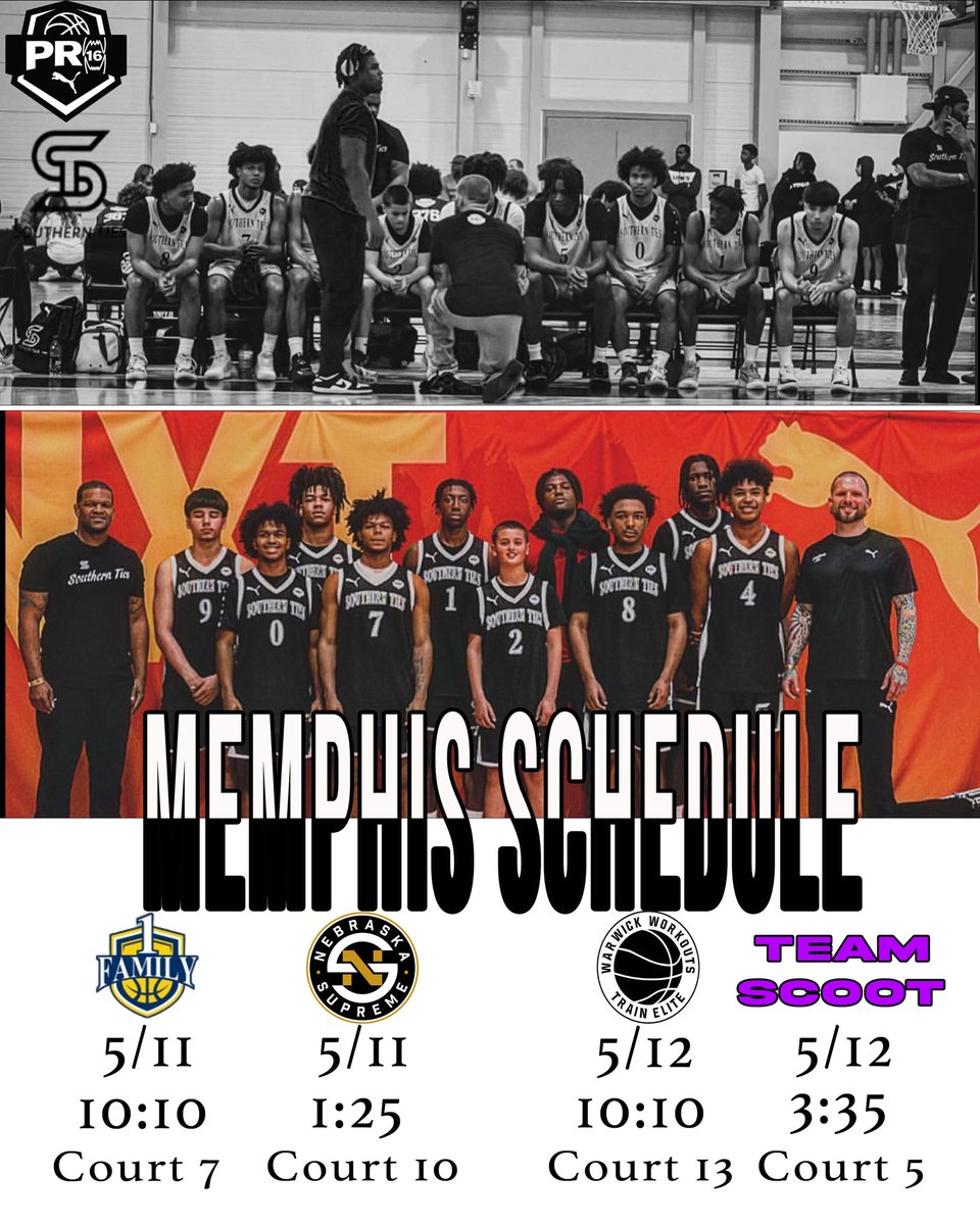 Southern Ties Basketball (@southerntiesaau) on Twitter photo 16U is READY to get back on the floor in Memphis. Coaches, come check these dogs 🐕 out 🖤🩶
@whitmire_drew | <a href="/CoachJohnRoby/">Coach John Roby</a> | <a href="/CoachBerokoff/">Coach Berokoff</a> | <a href="/PRO16League/">PRO16/NXTPRO League</a> | <a href="/OkieBall_1/">OkieBall</a> 16U is READY to get back on the floor in Memphis. Coaches, come check these dogs 🐕 out 🖤🩶
@whitmire_drew | <a href="/CoachJohnRoby/">Coach John Roby</a> | <a href="/CoachBerokoff/">Coach Berokoff</a> | <a href="/PRO16League/">PRO16/NXTPRO League</a> | <a href="/OkieBall_1/">OkieBall</a>