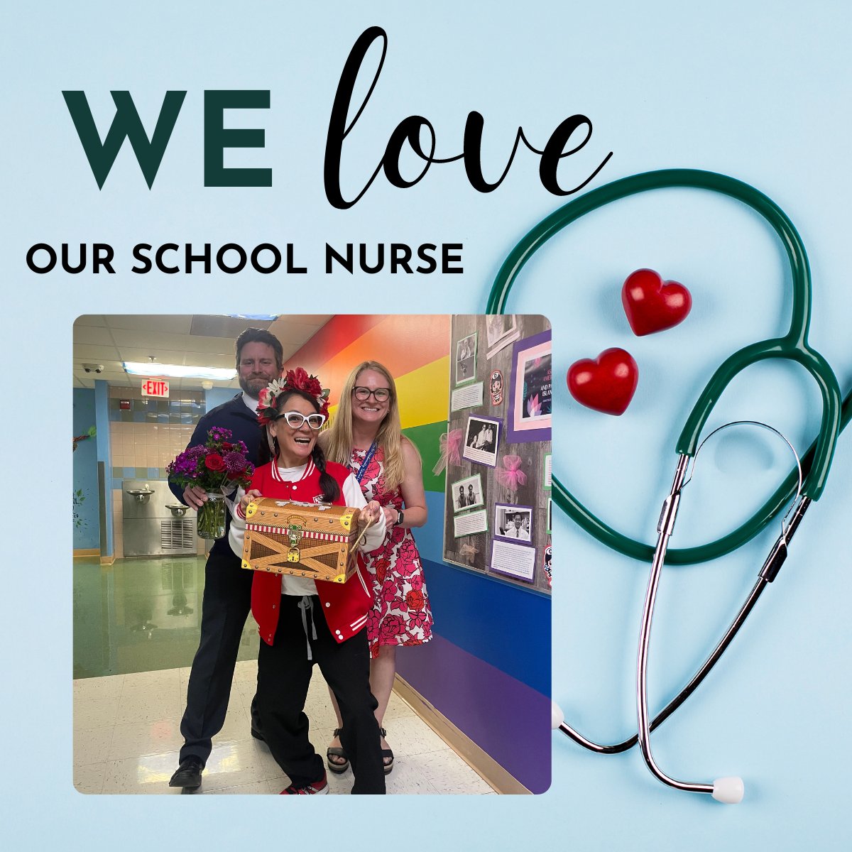 Happy Nurse Appreciation Day! Thank you for all that you do for our students and campus. We love you, Nurse MoMo! ♥️ #DallasISD @SoniaLoskot